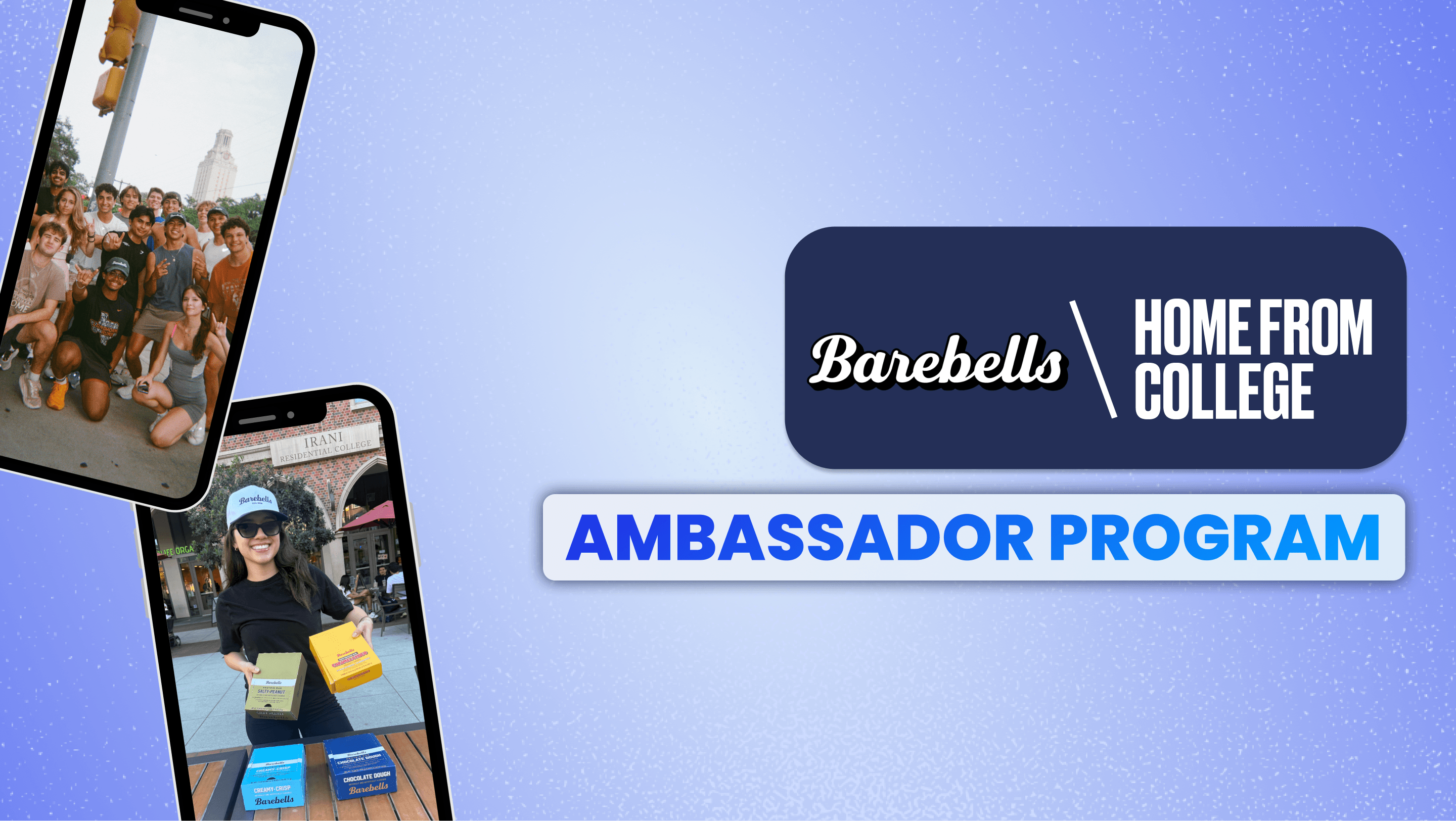 Barebells Ambassador Program with H\FC