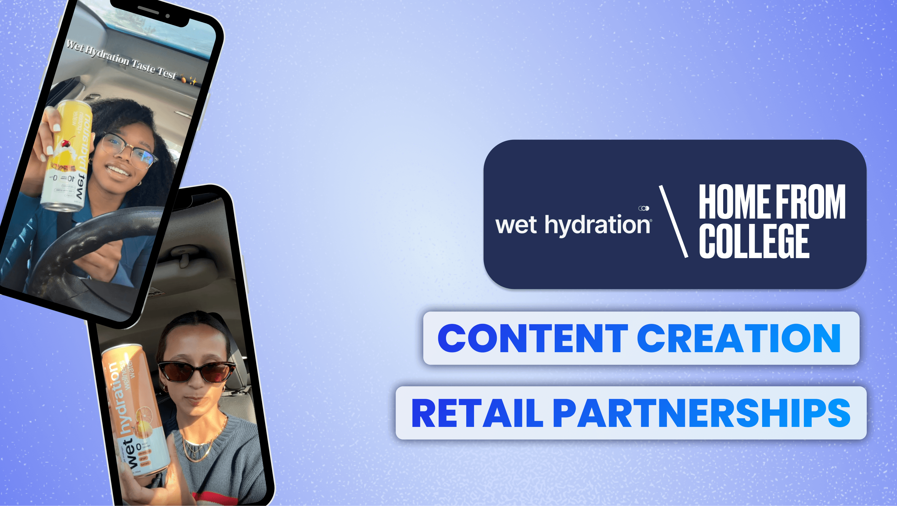 Wet hydration x H\FC photo cover