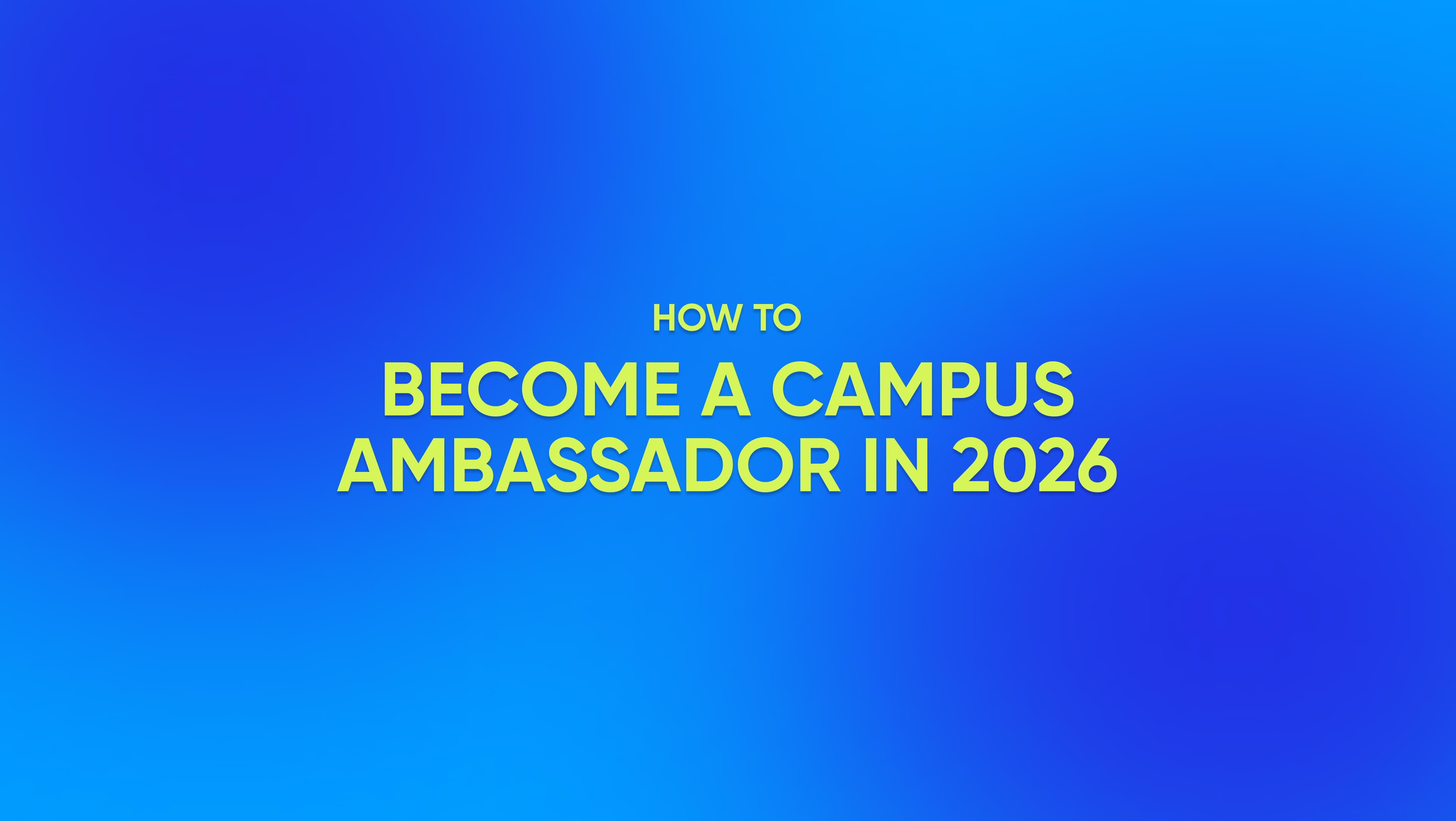 campus ambassador