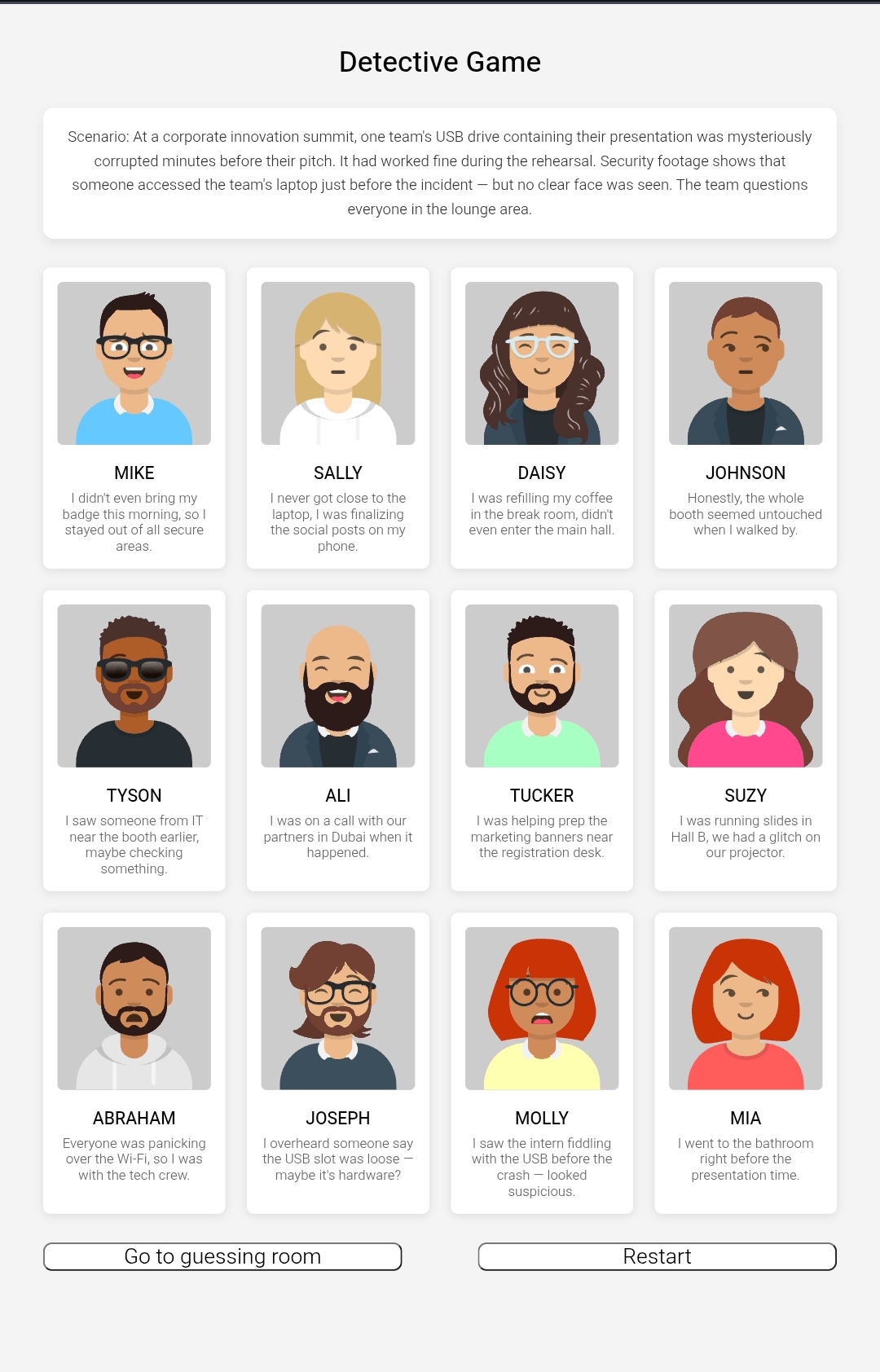 uwais-bayrakdargithubioThe-Detective-Game