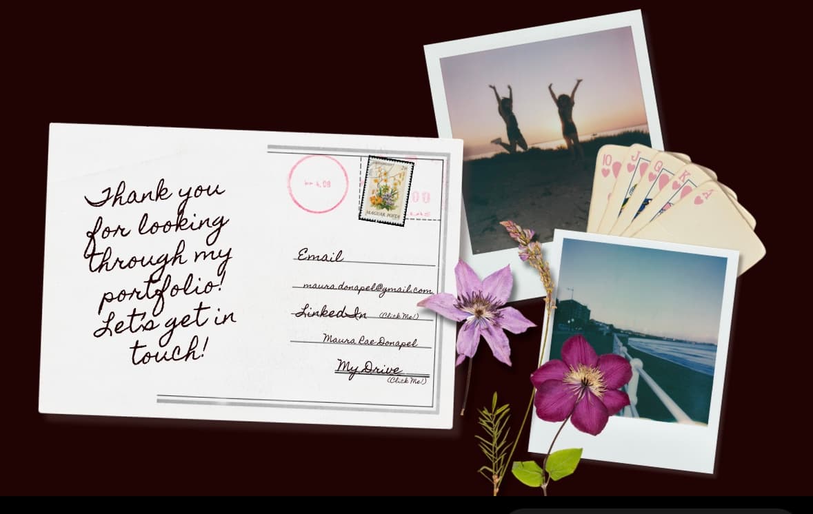 Maura Rae's Portfolio