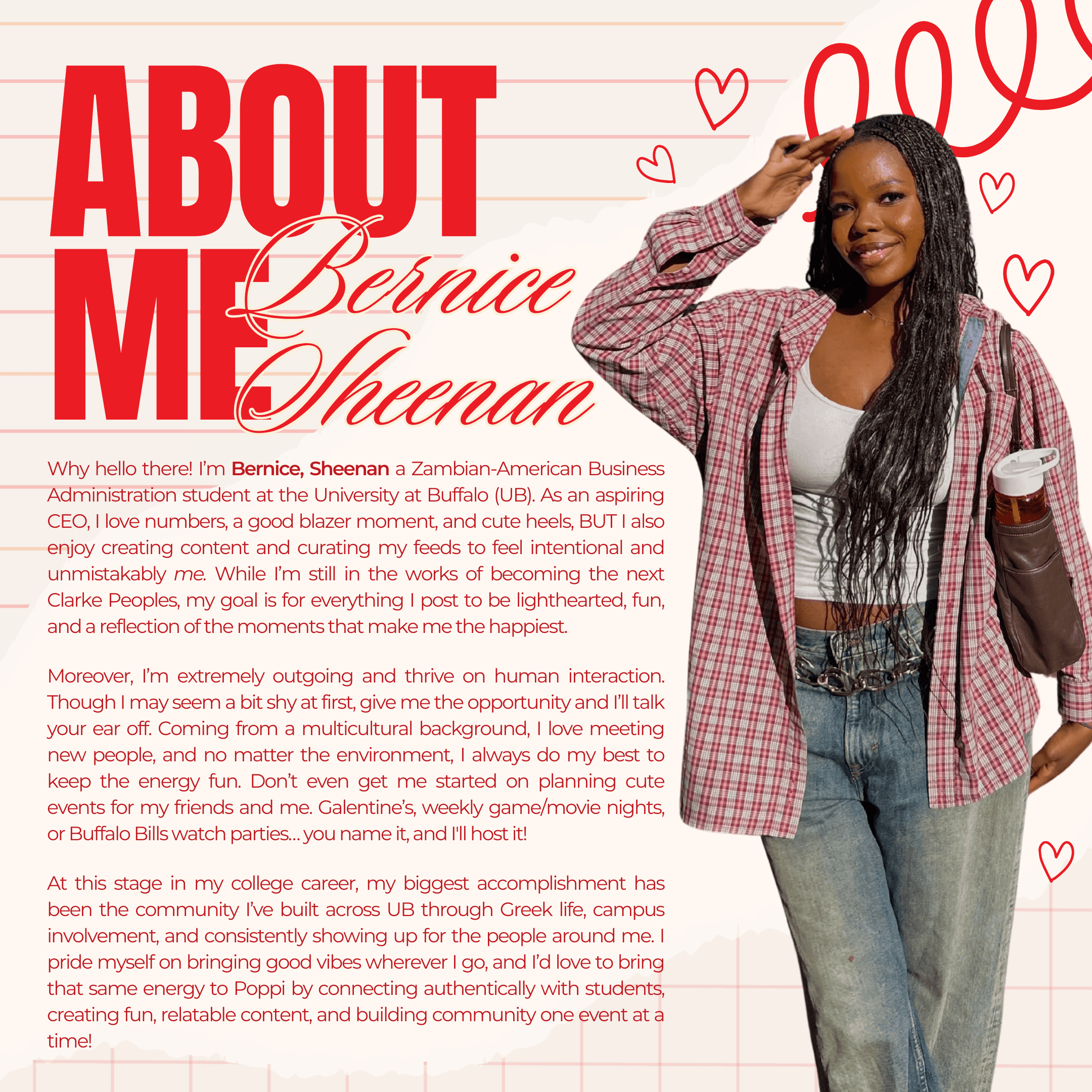 ABOUT ME - Bernice Sheenan