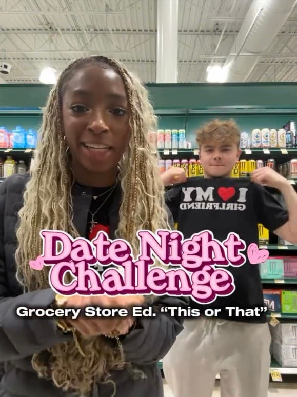 Click to view a fun challange video featuring various food products