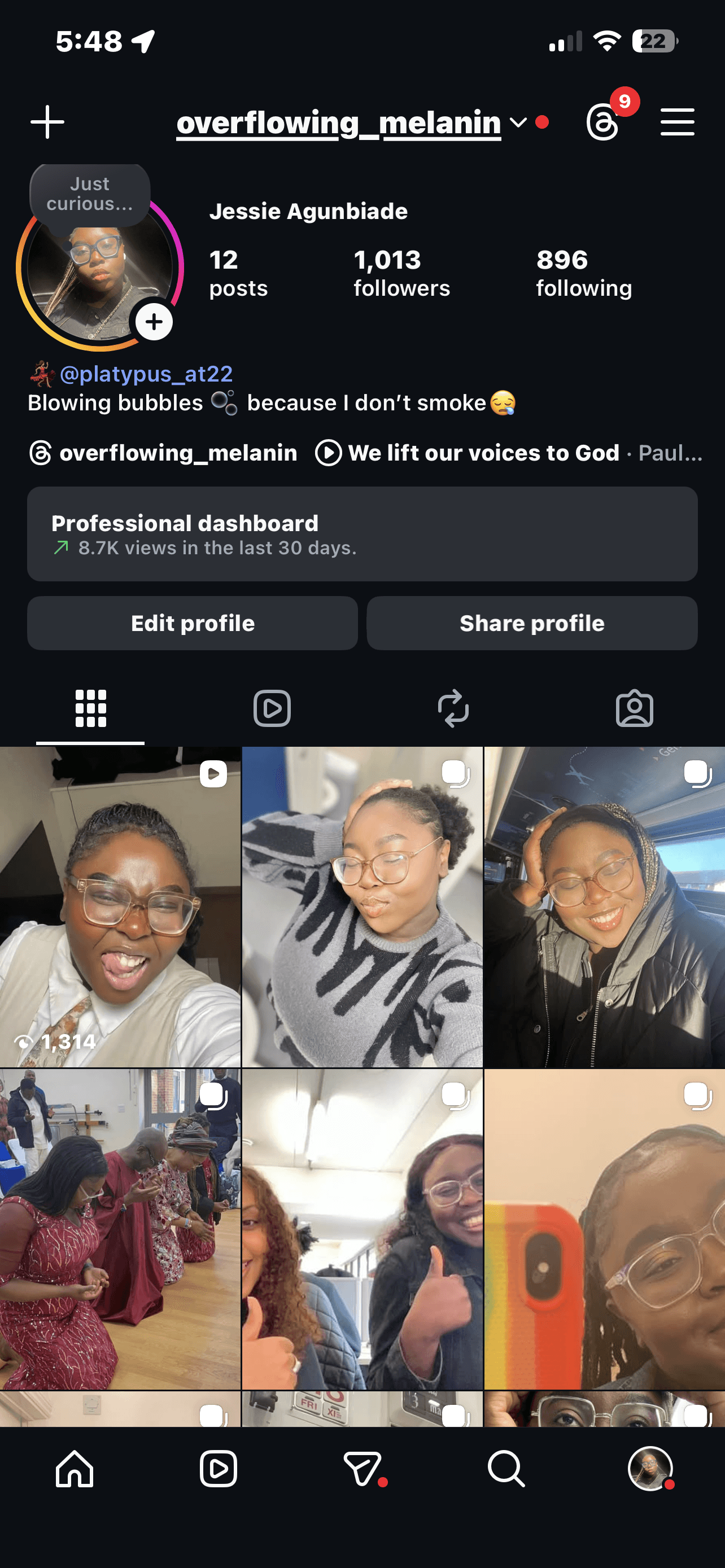 Overflowing_Melanin - Personal page 