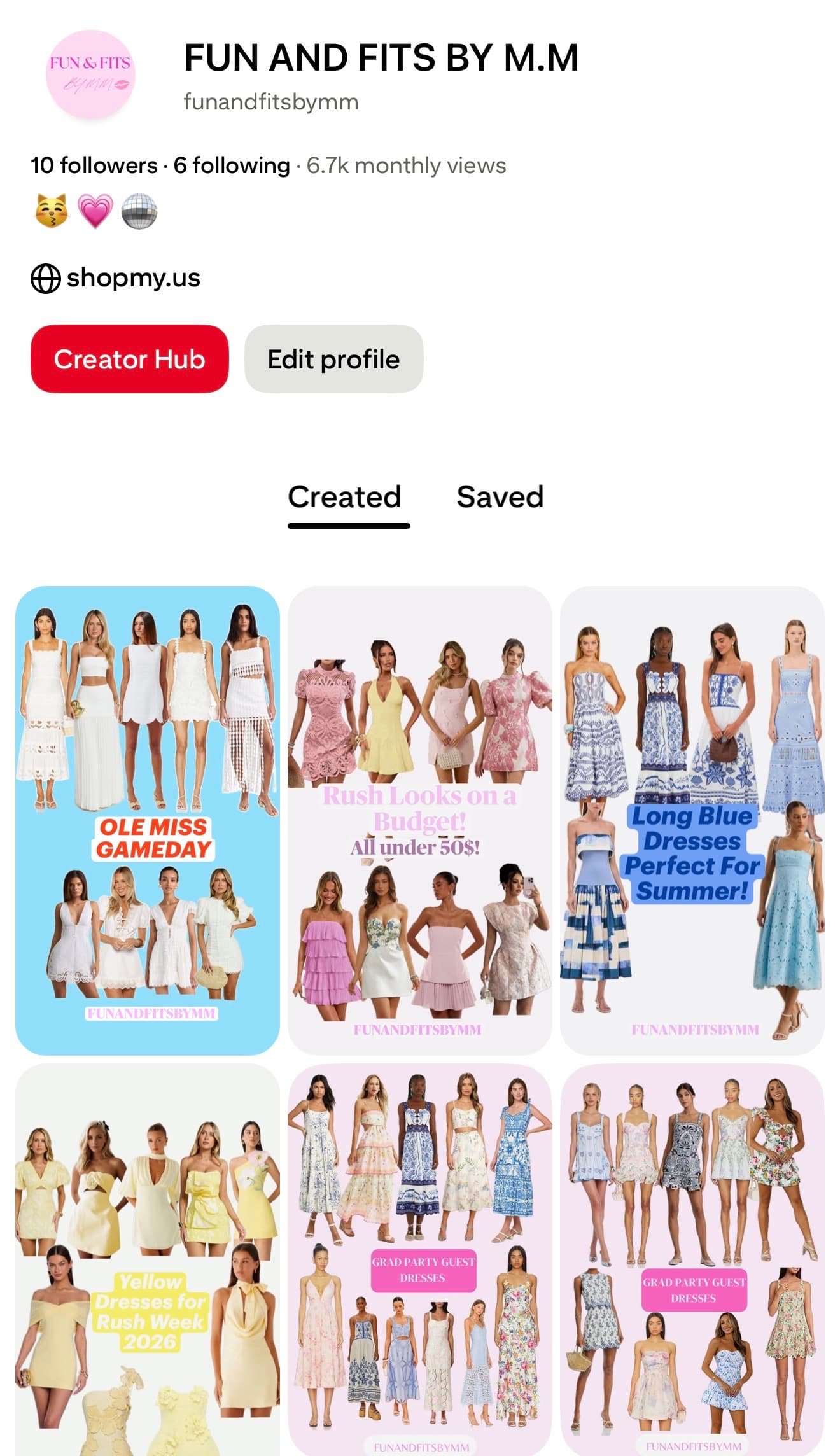 FUN AND FITS BY MM funandfitsbymm - Profile  Pinterest