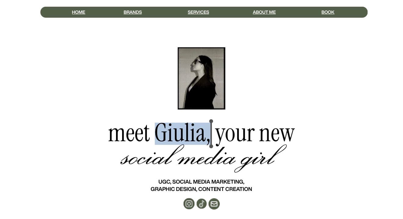 Giulia's Portfolio