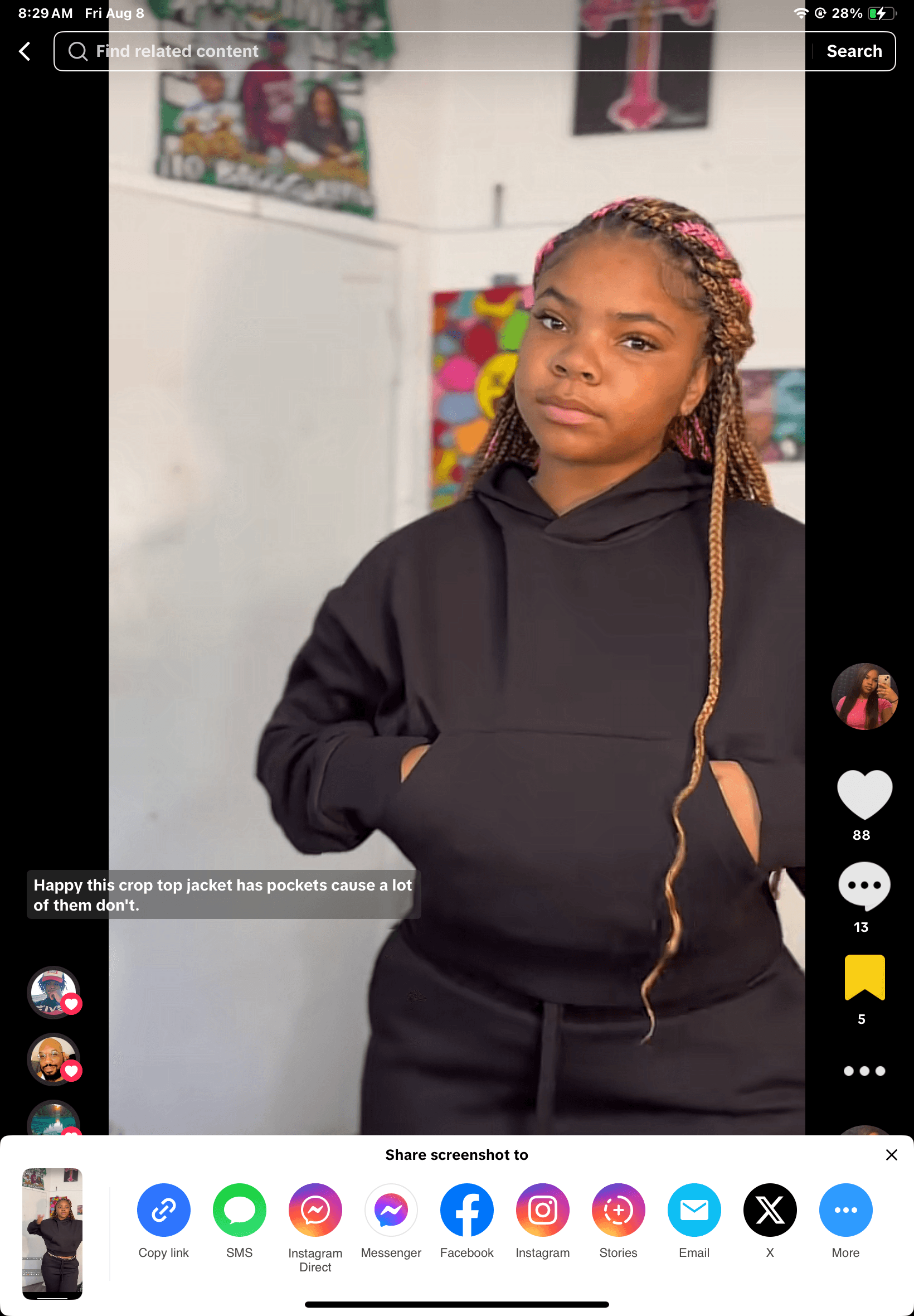 TikTok - brand ambassador