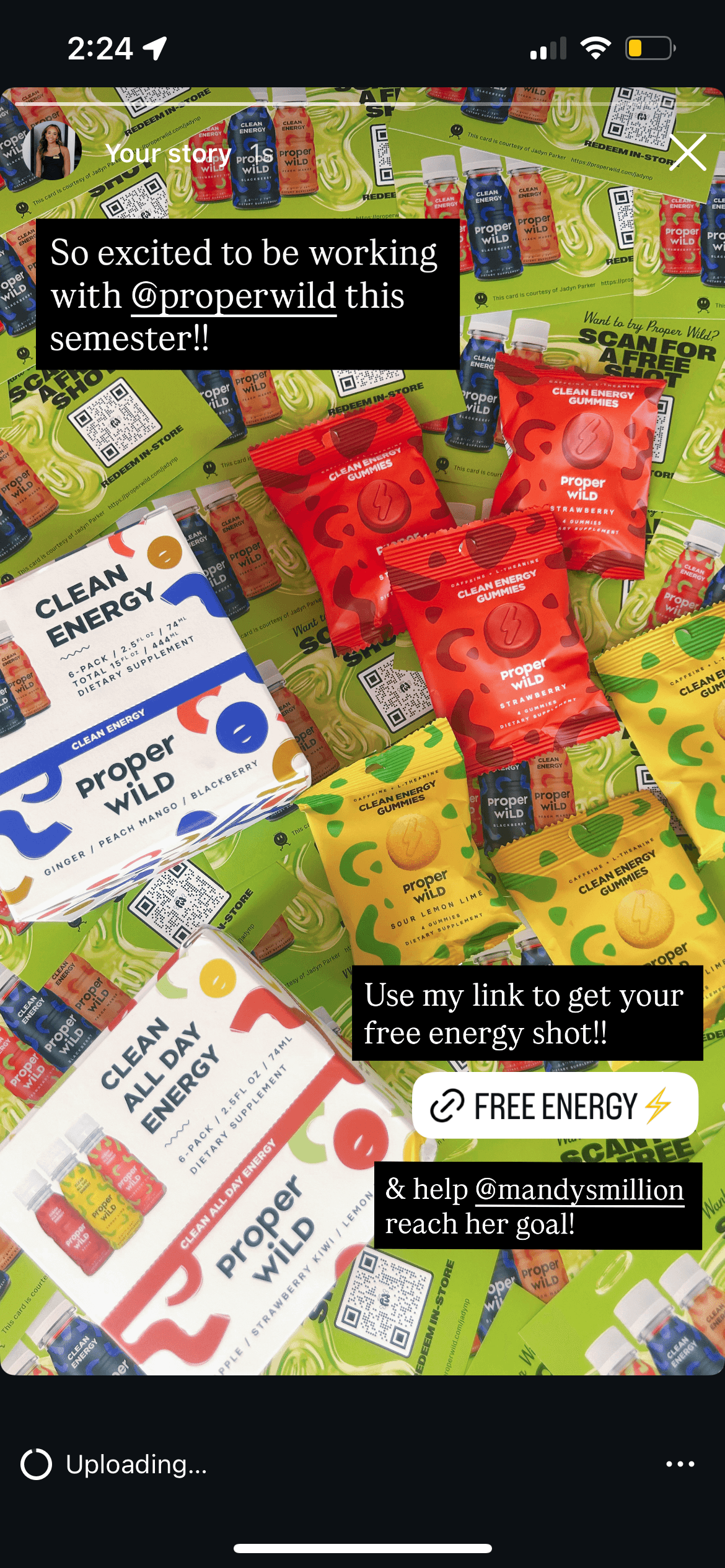 support @Mandysmillion on Social