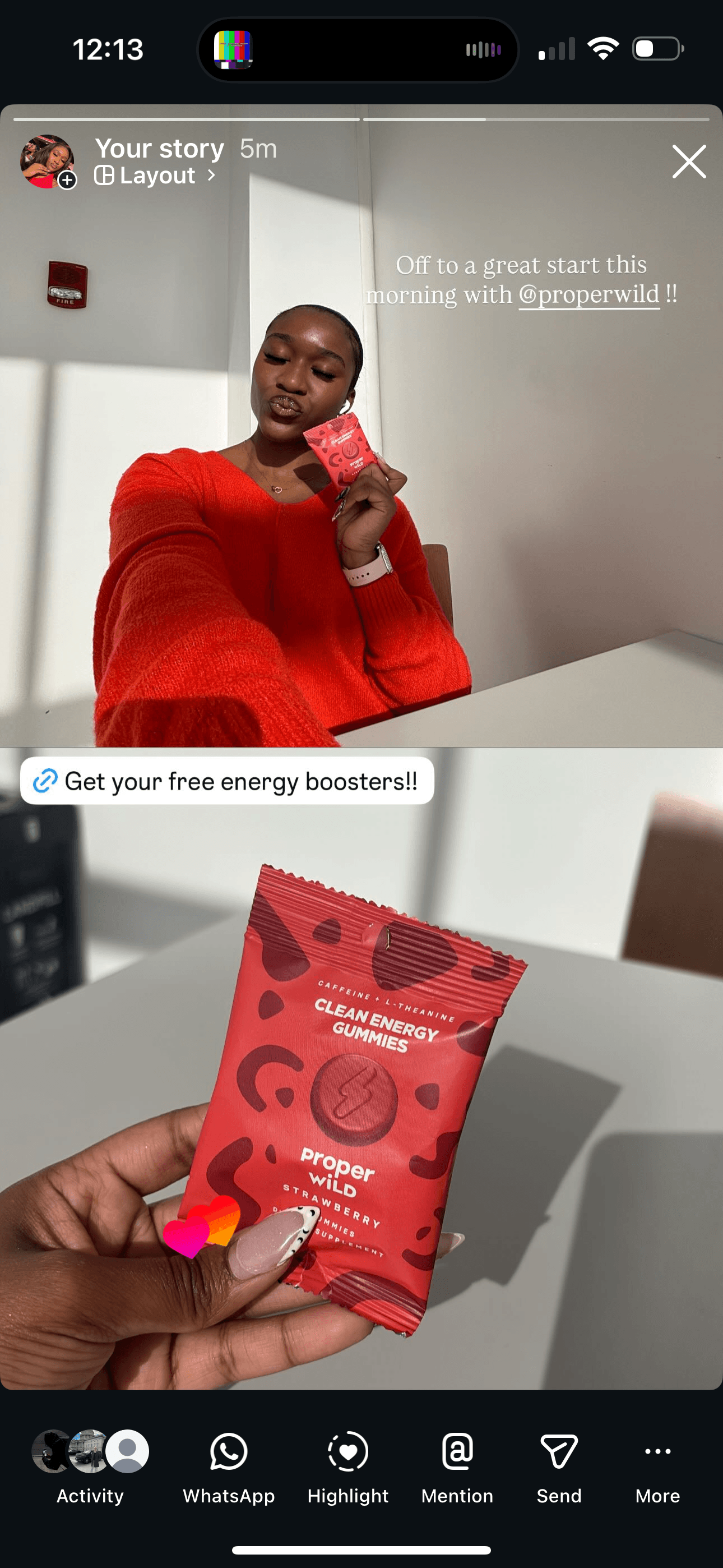 Off to a great start this worning with @properwild 