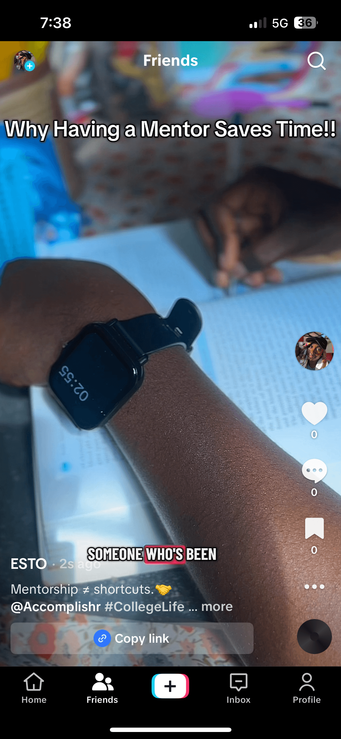 Why having a mentor saves time 