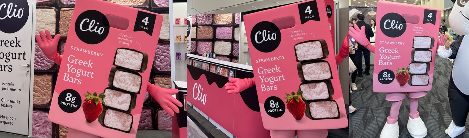 Clio Snacks background