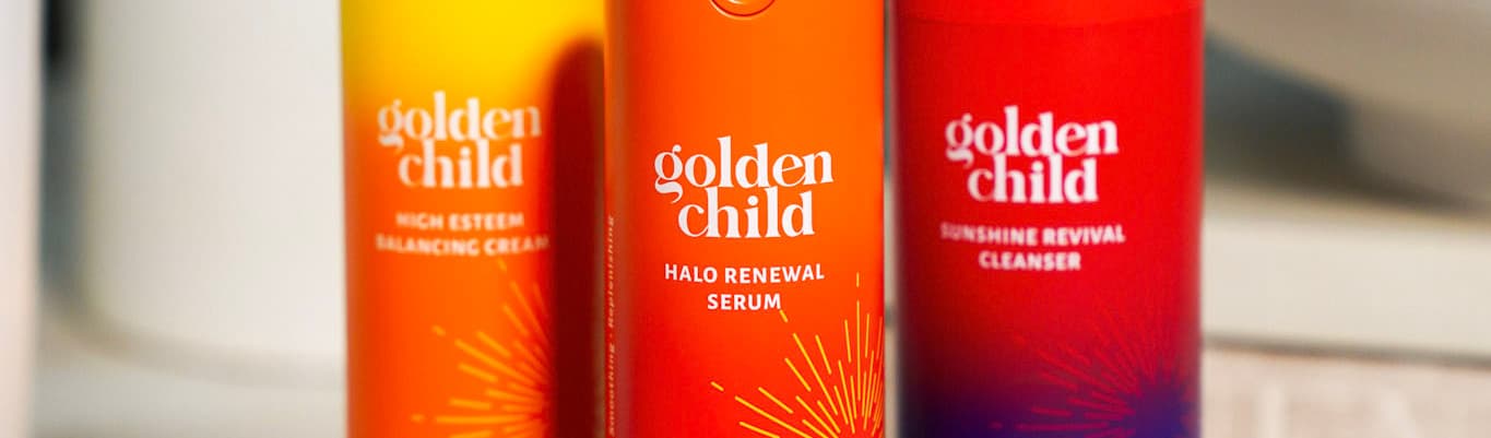 Golden Child Beauty background