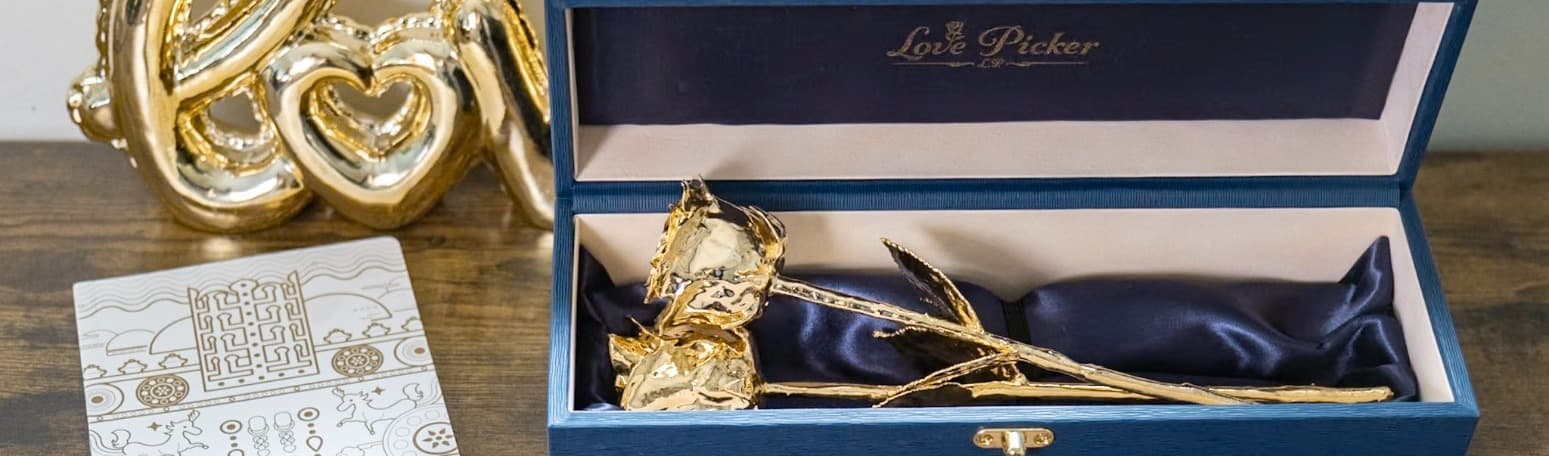 24k Golden Roses Company background
