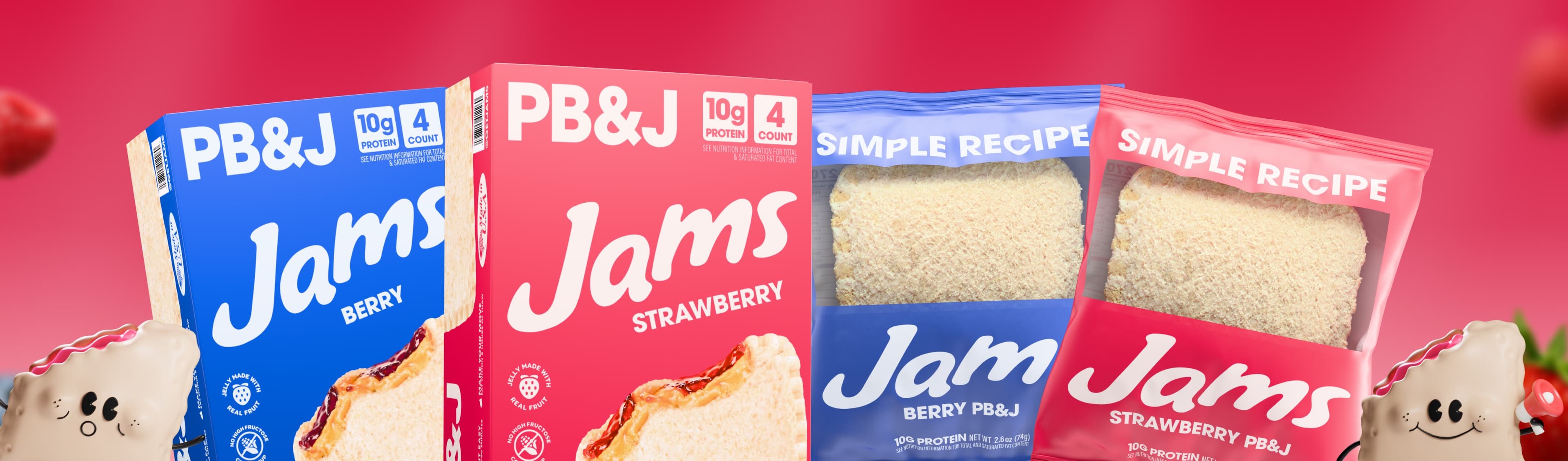 Jams PB&J background