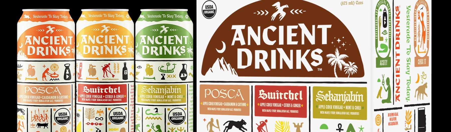 Ancient Drinks background