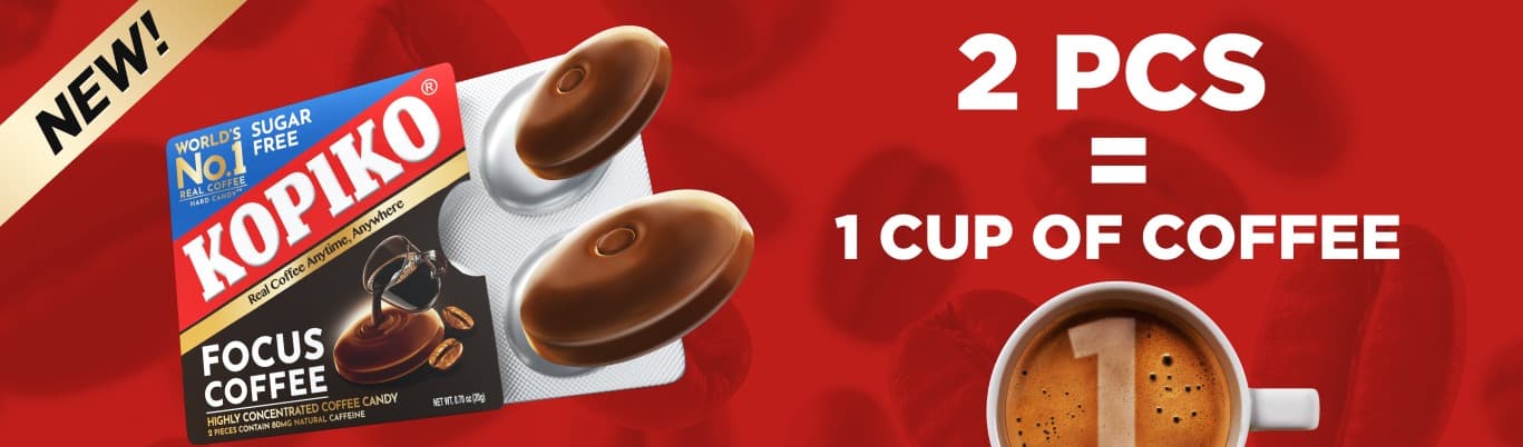 Kopiko Focus Coffee background