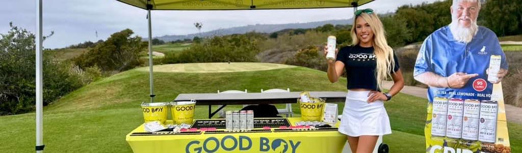 Good Boy Vodka background