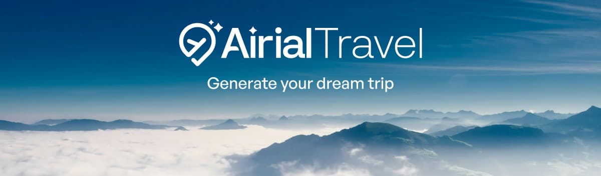Airial Travel background