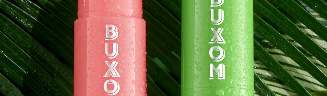 BUXOM Cosmetics background