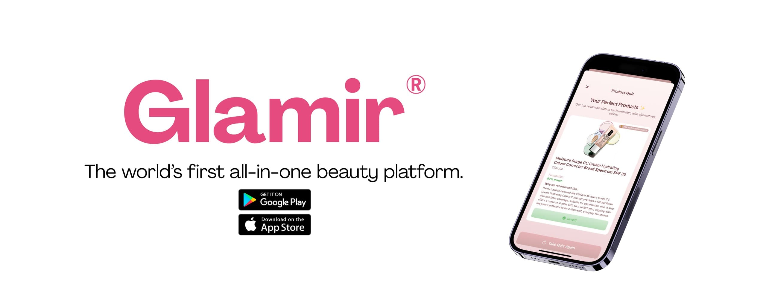 Glamir App background