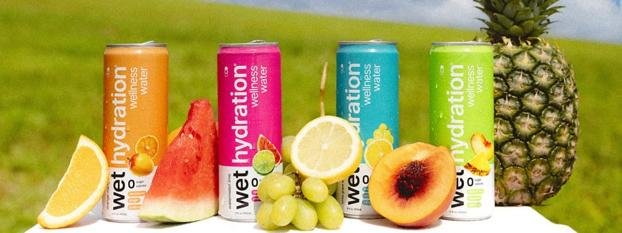 Wet Hydration background