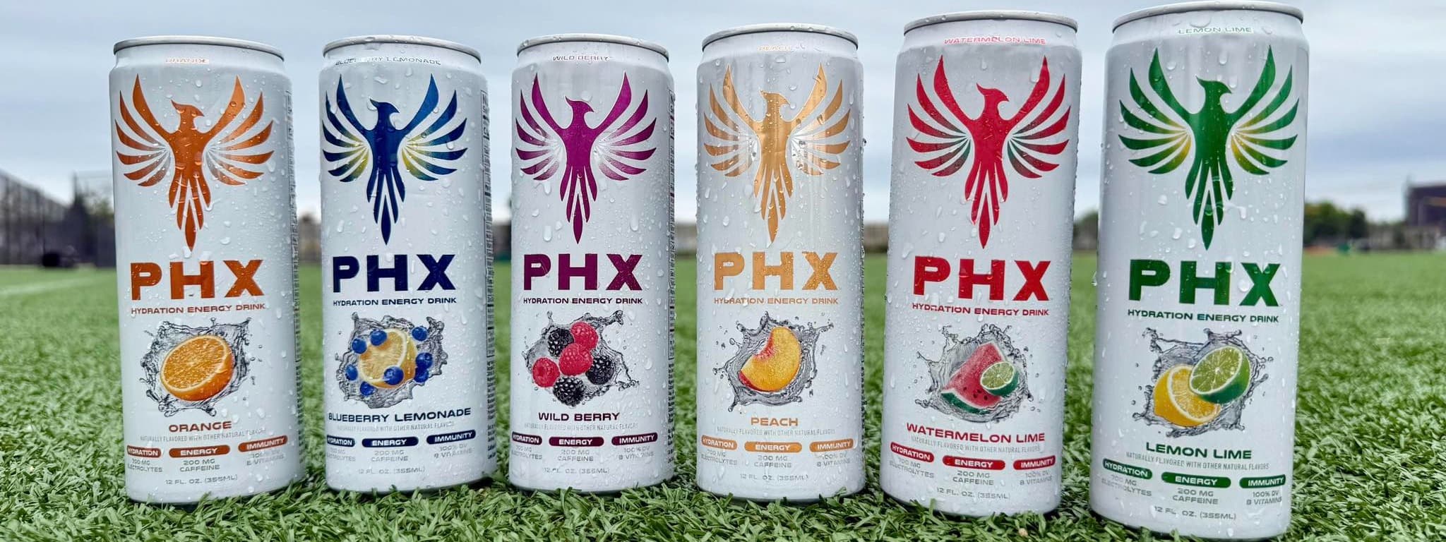PHX Hydration Energy background