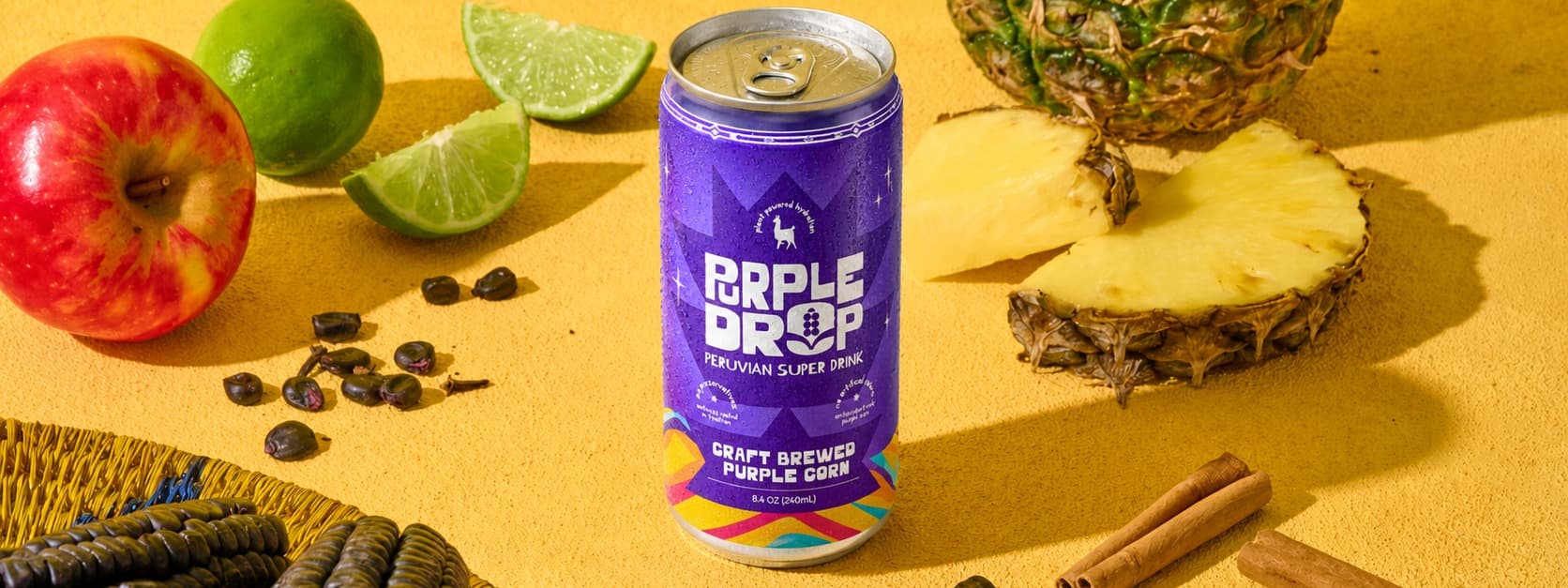 Purple Drop background
