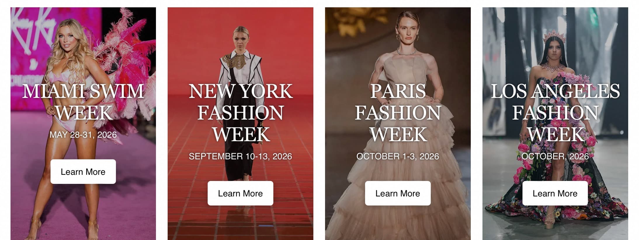 The Bureau Fashion Week background