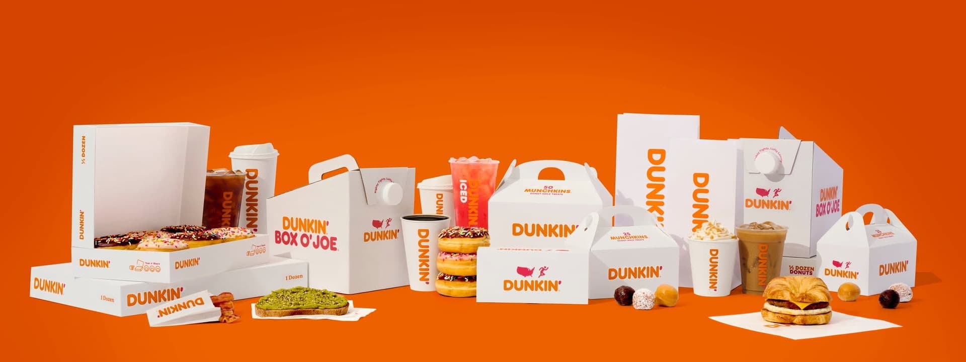 Dunkin Donuts background