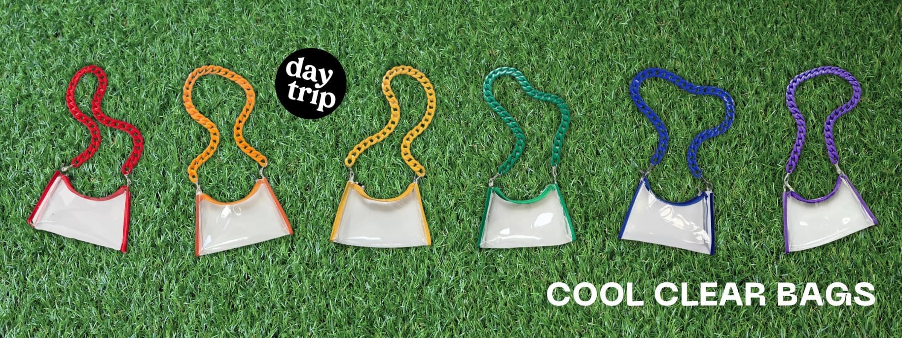 Daytrip Clear Bags background