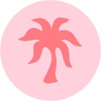 PINK PALM PUFF