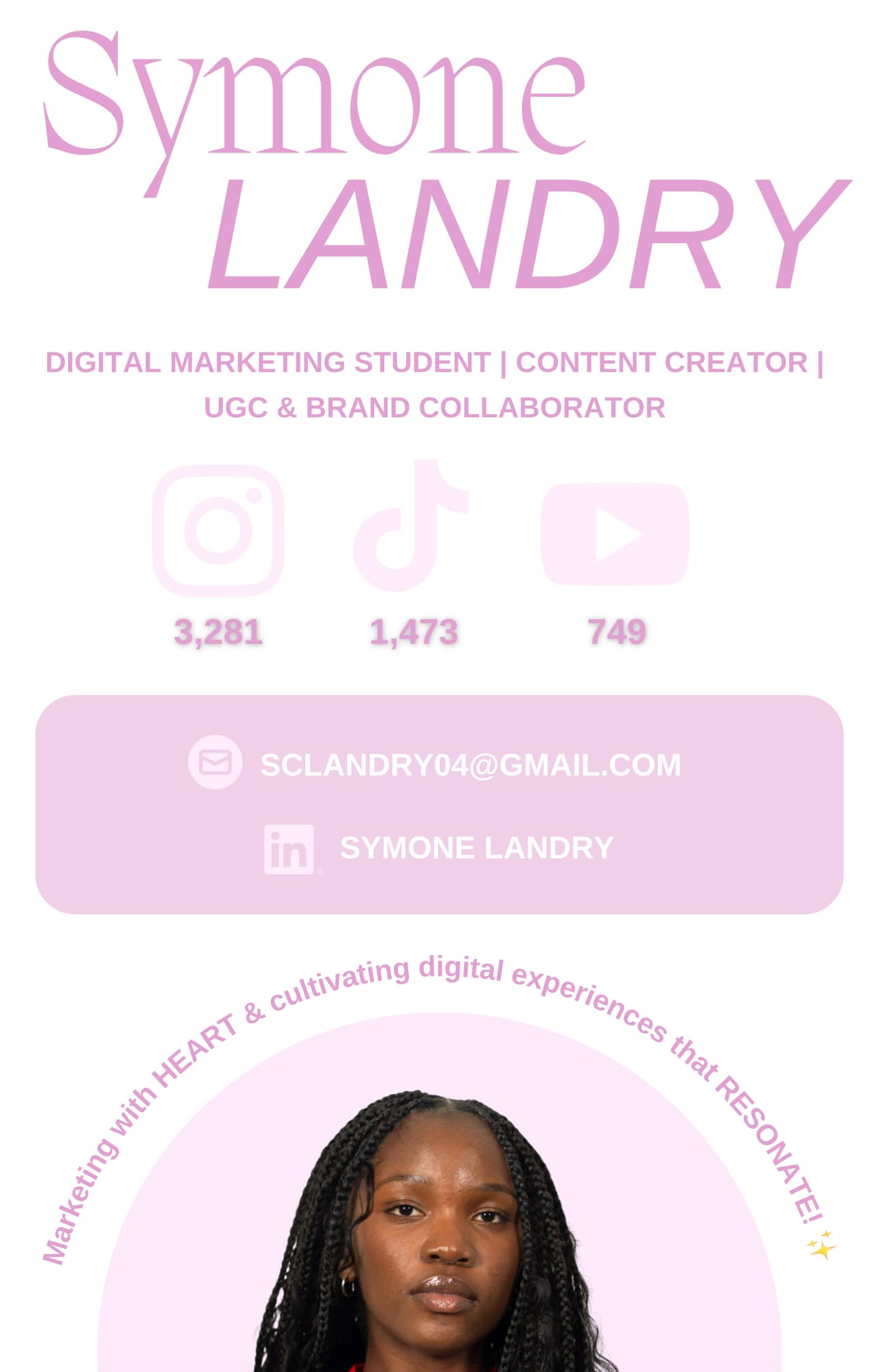 Symone Landry Digital Marketing Portfolio
