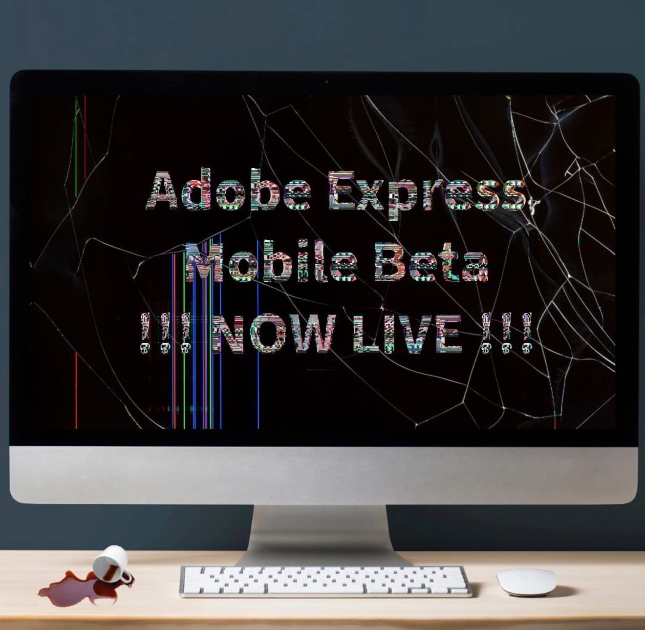 Graphic Design Adobe Express Mobile Beta Campaign - 2023