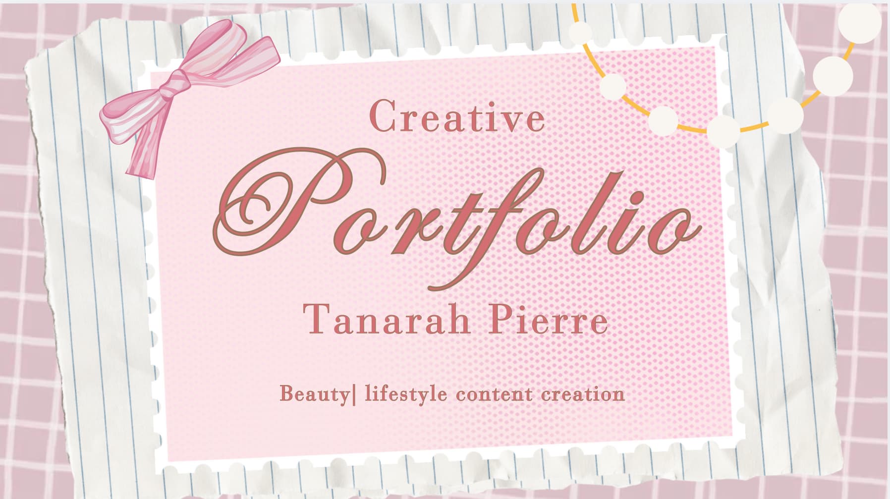 My creative portfolio