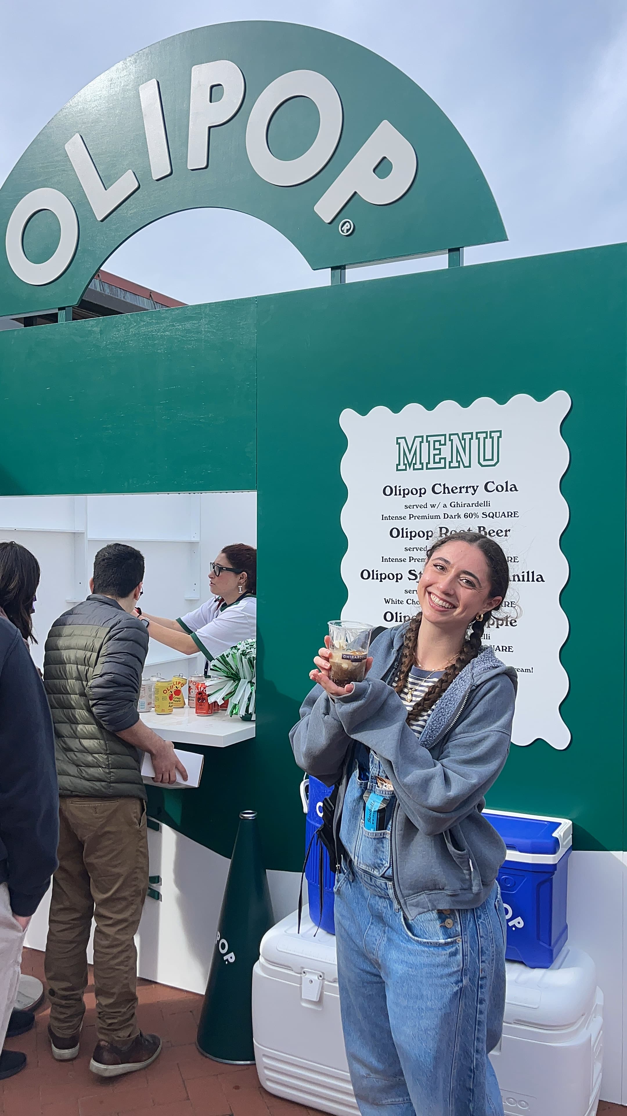 Olipop Super Bowl Pop-up Event