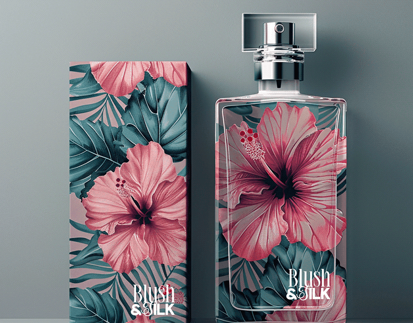 Blush Silk- Fragrance Collection Behance
