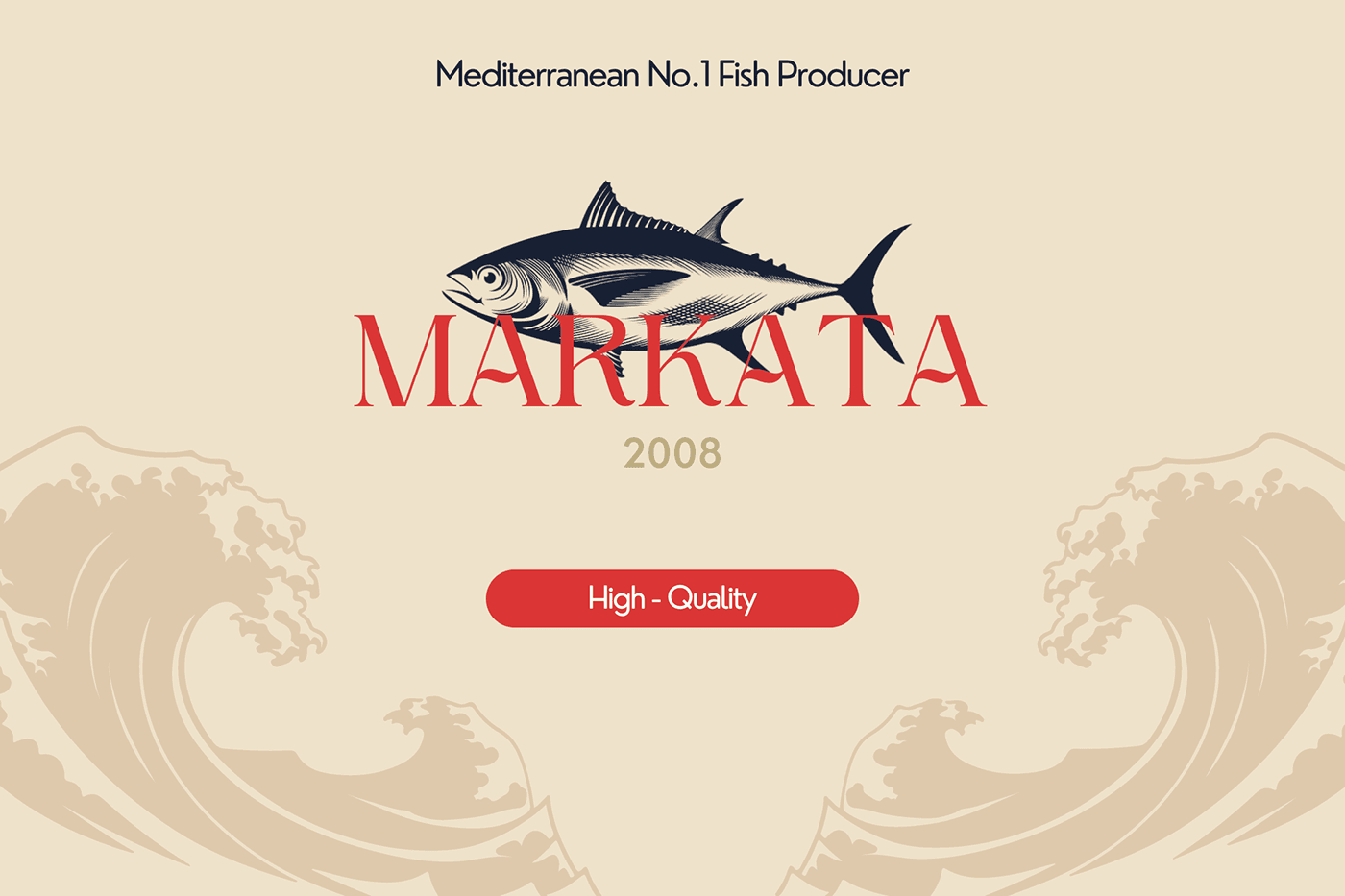Markata - Fish Sea Food Restaurant Branding Behance