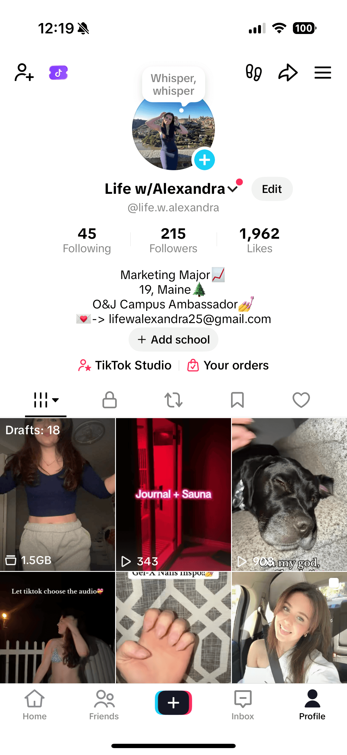 Tiktok Account