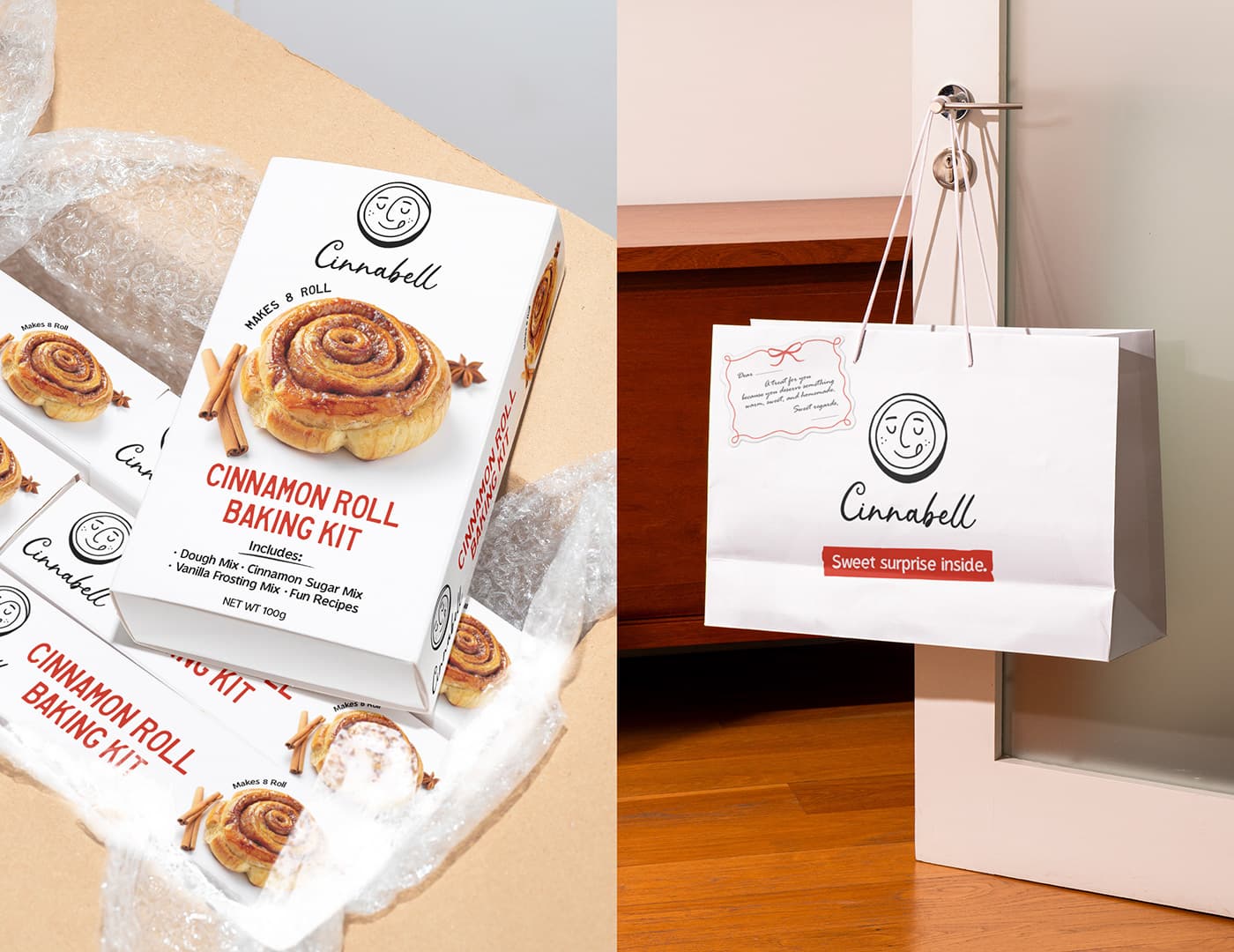 Cinnabell Baking Kit - Logo Branding Behance