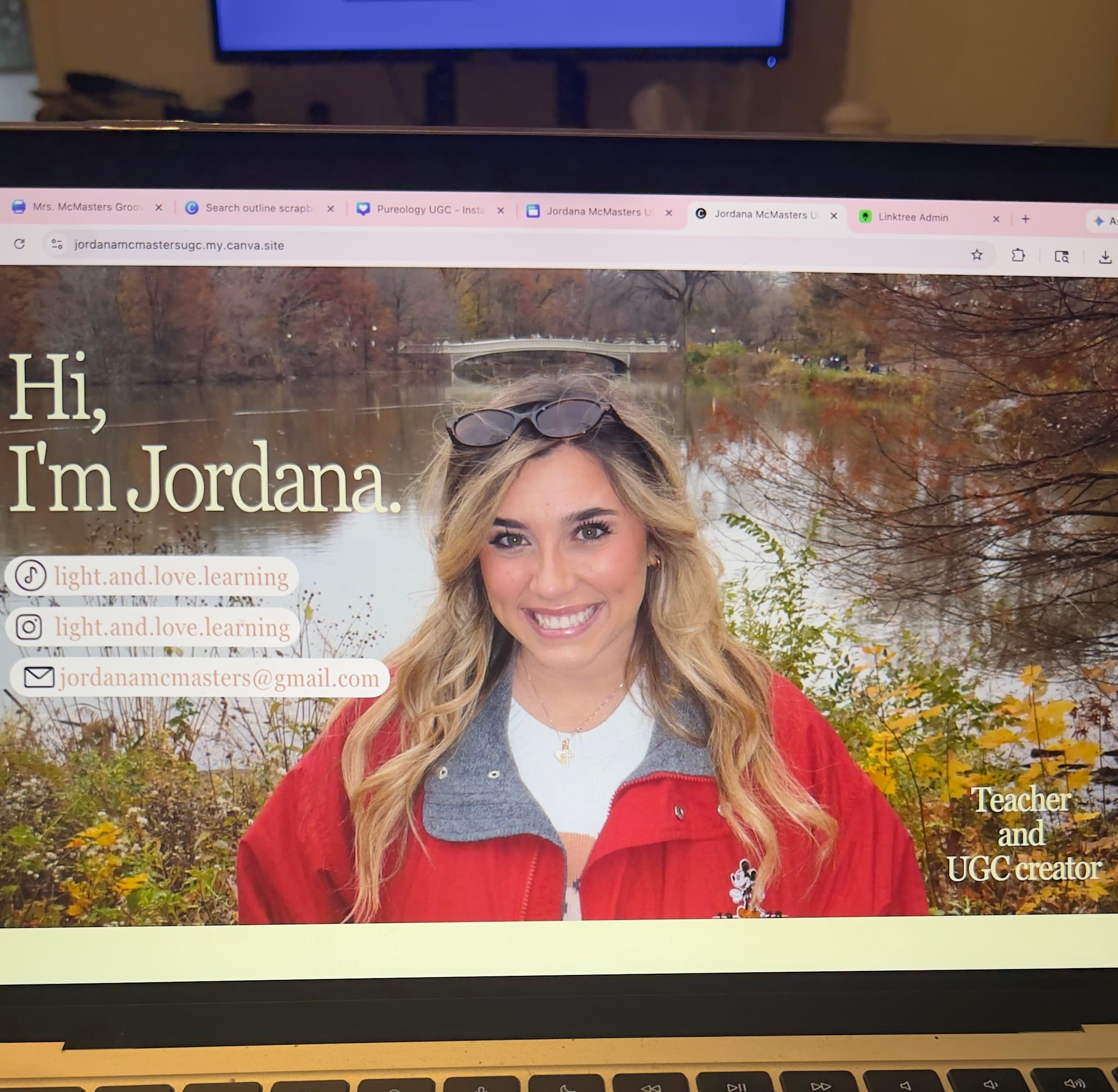 Jordana McMasters UGC Portfolio
