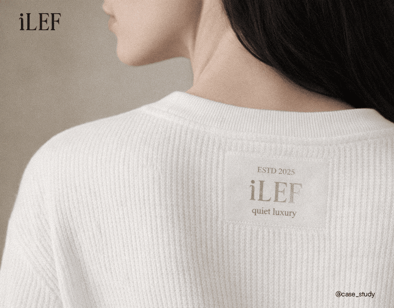 iLEF Quiet Luxury Brand Identity Case Study Behance