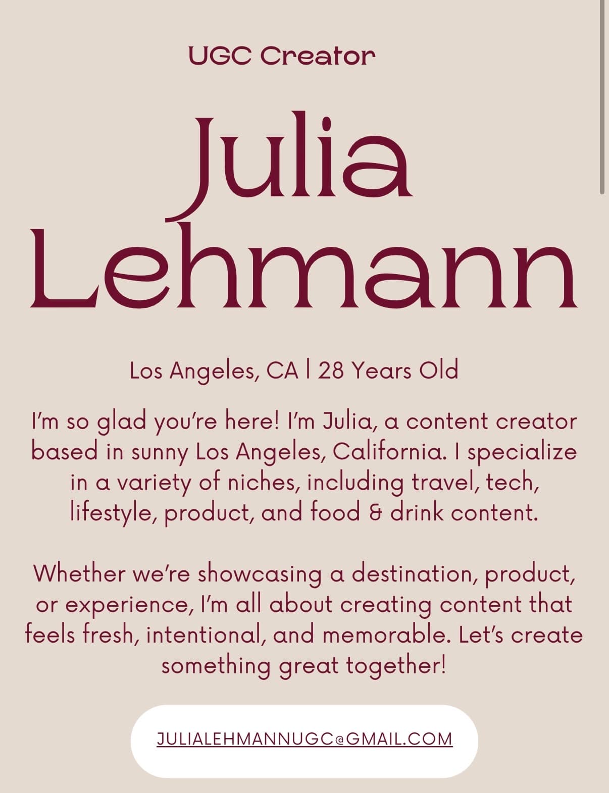 Check out my portfolio