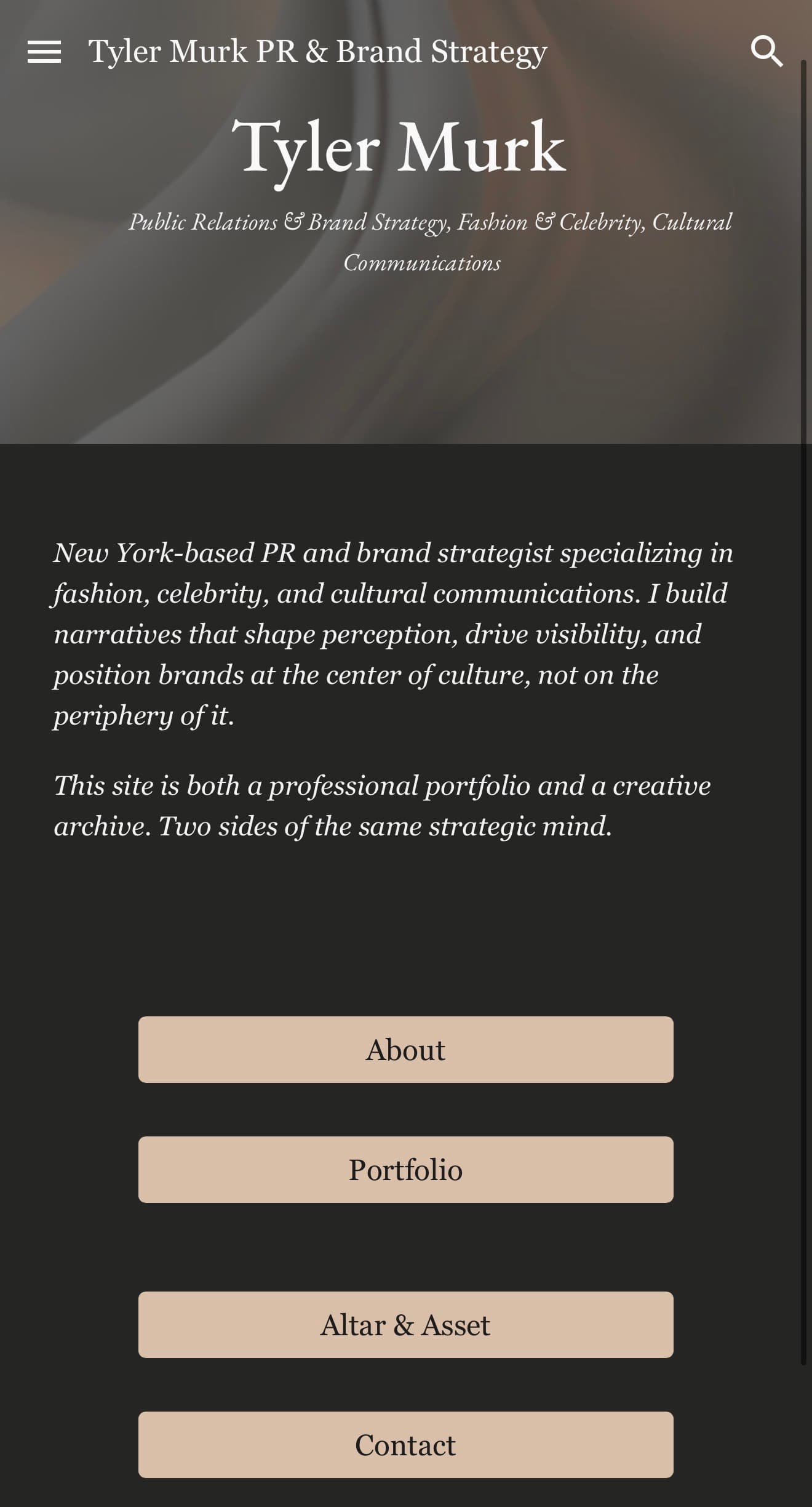 Tyler Murk PR Brand Strategy