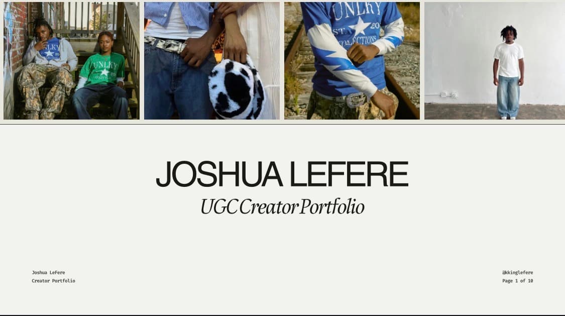 Joshua LeFere UGC