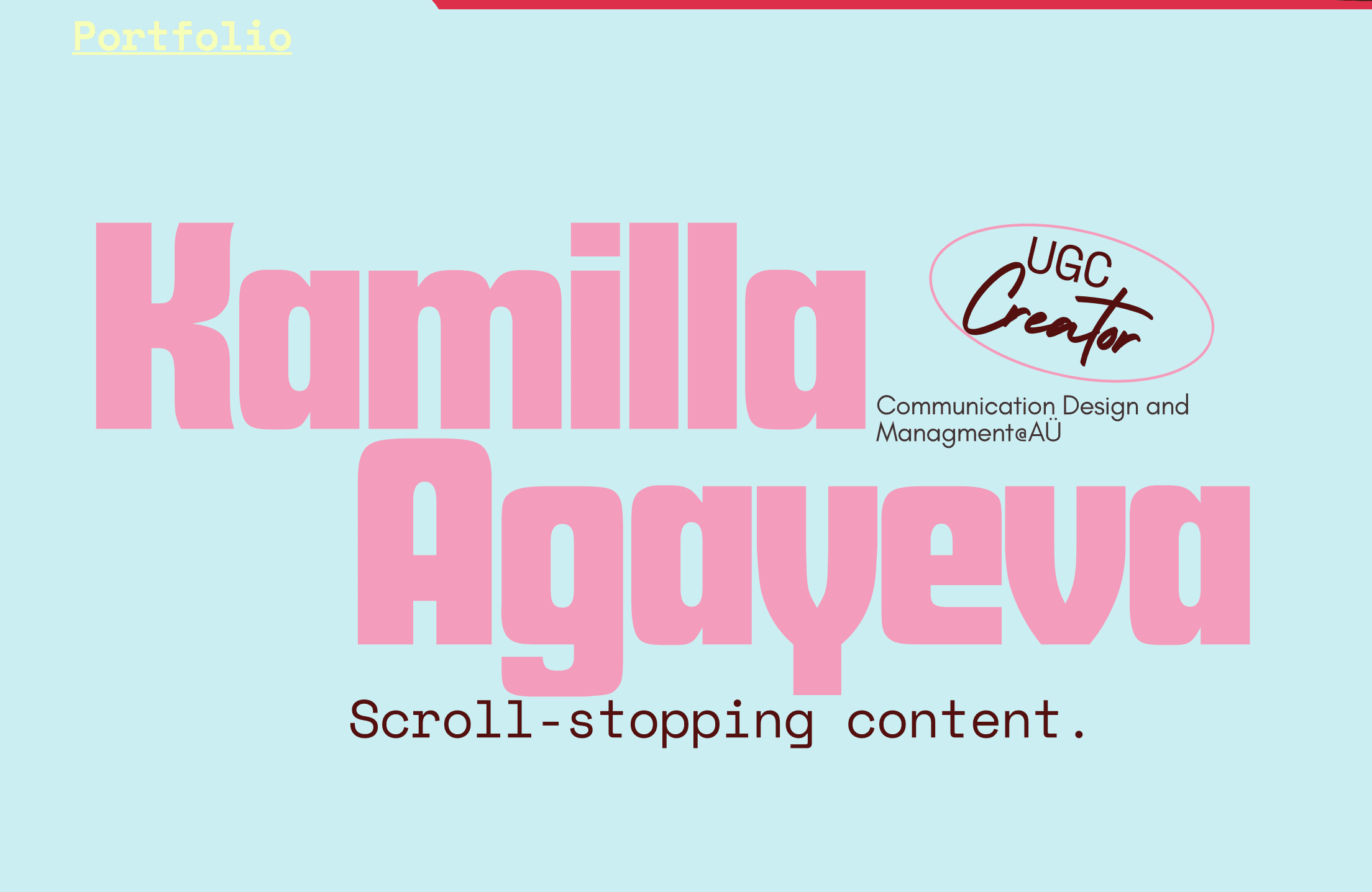 kamillahanylmycanvasiteyellow-and-brown-modern-quirky-freelance-ugc-creator-portfolio-presentation