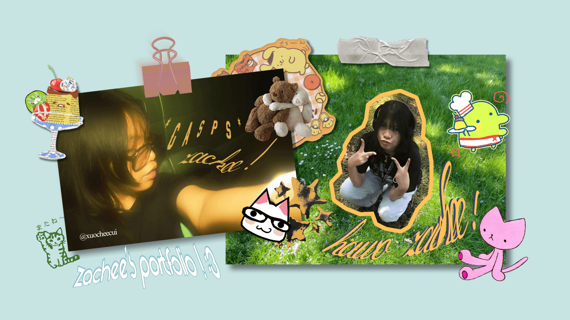 my UGC portfolio ! <3