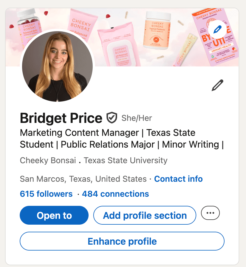 wwwlinkedincominbridgetcprice