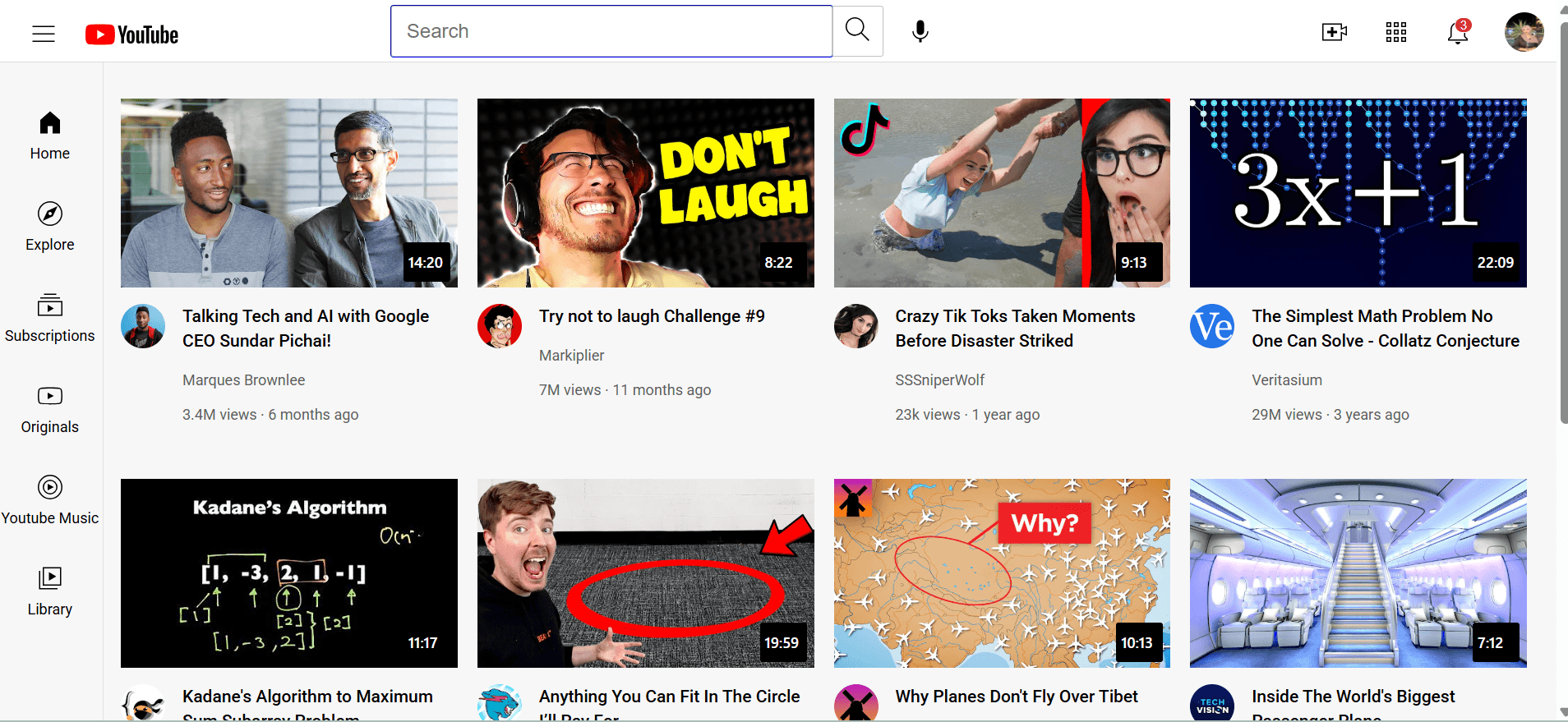GitHub - jayeshayaminYoutube-Front-End-Clone Front end model of Youtube Home page using HTMLCSS
