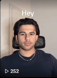 TikTok Introudction to myself video