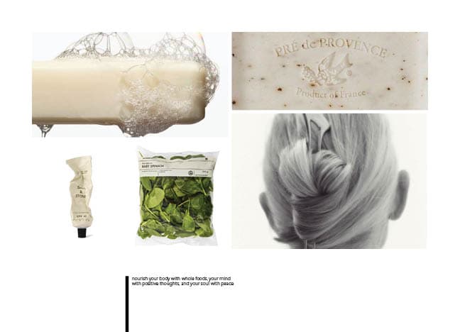 Magazine spread sample